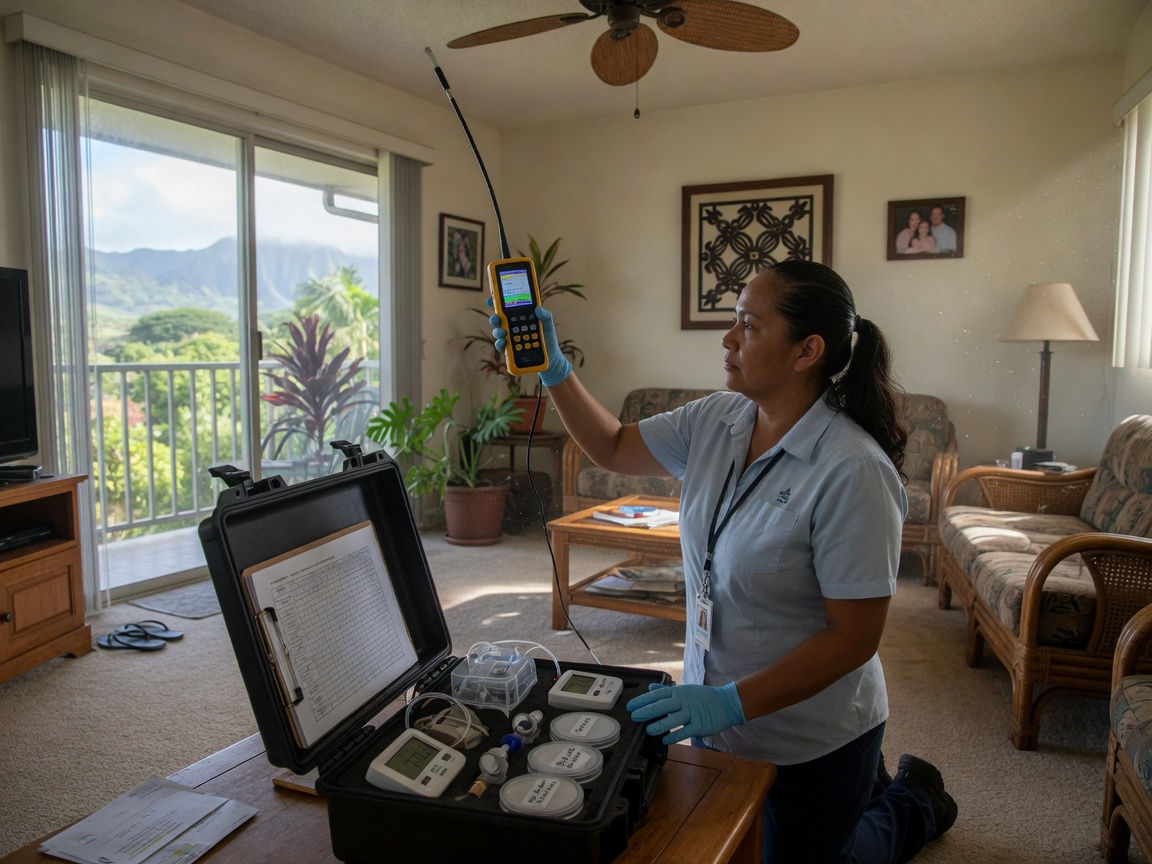 Indoor Air Quality Testing in Kaneohe, HI
